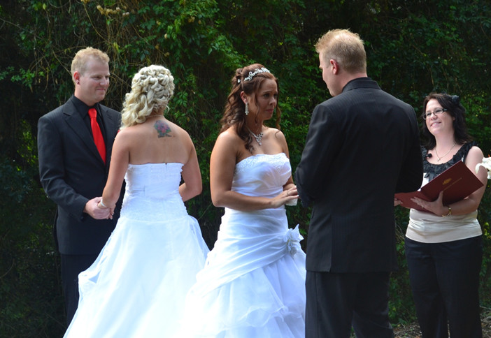 Jessie's Celebrations Pic 1 - Twin Wedding at Kholo Gardens