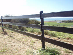 PolyFence & Yards Pic 5 - Zappa railBLACK