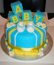 Colleens Cake Creations Pic 1 - baby shower cake boy