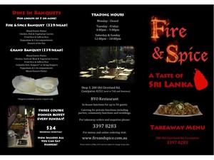 Fire & Spice Pic 5 - Banquets Details