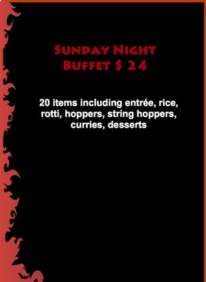 Fire & Spice Pic 2 - Sunday Buffet