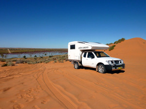 Active Campers Pic 2 - Vantage slide on camper with roof closed