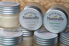 Nourish Naturally Pic 3 - Pure and Natural Lemon Myrtle or Peppermint Lip Balms