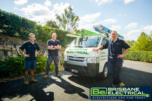 Brisbane Electrical Pic 2 - The team ready for a big day