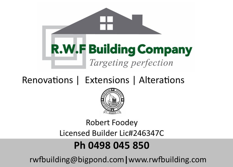 RWF Building Company Pty Ltd Pic 1