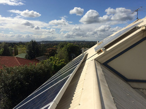 Servicing Solar Pic 4 - 40 degree pitched roof Challenge turned solar masterpiece This Berwick residence now proudly generates an estimated 4887kWh annually