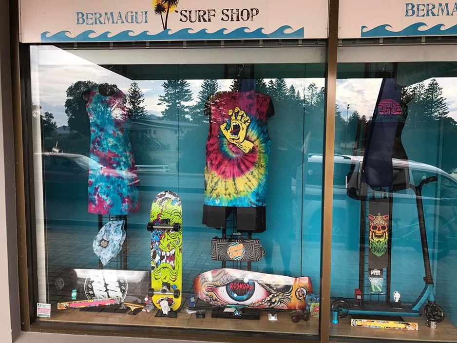 Bermagui Surf Shop Pic 1 - surfshopfrontdisplay