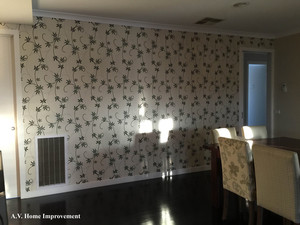 A.V Home Improvement Pic 3 - Floral Wallpaper