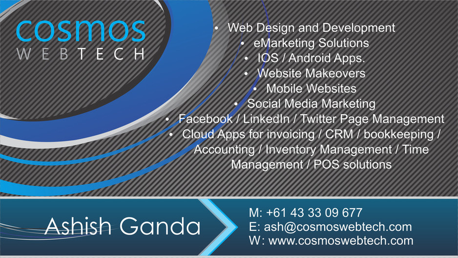 Cosmos Web Technologies Pic 1 - Banner Image on Google