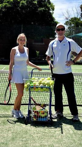 Tennis Lessons Melbourne Pic 4 - Womens cardio tennis class