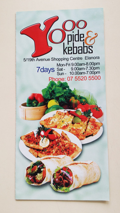 Yooo Pide Pic 1 - Yooo Pide Kebabs menu Elanora