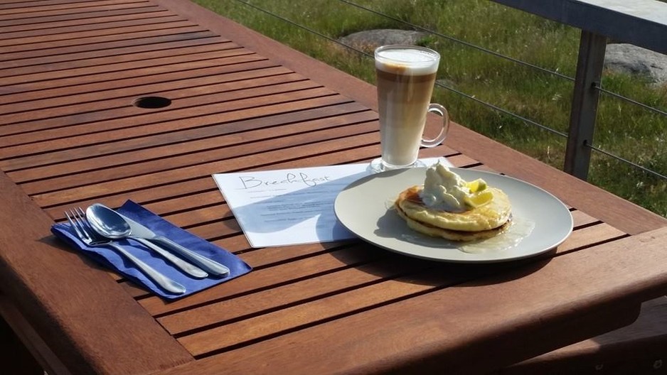 Zest and Thyme Pic 1 - Outdoor Breakfast at Zest and thyme Cafe on Kangaroo island