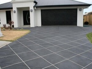 Concrete Exposed Aggregate Driveways Melbourne Pic 2