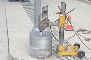 Pat Kelly & Sons Concrete Cutting Services Pic 5 - Concrete Core Drilling for Bollards South Brisbane