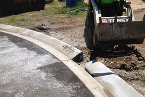 Pat Kelly & Sons Concrete Cutting Services Pic 2 - Cut Kerb and Gutter for New driveway