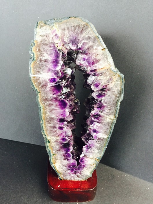 Malachite Moon Pic 1 - Beautiful Amethyst Cave Just one of our beautiful crystals for Sale