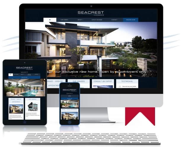 Webfluence Business Websites Pic 1 - Luxury Builders Website Design