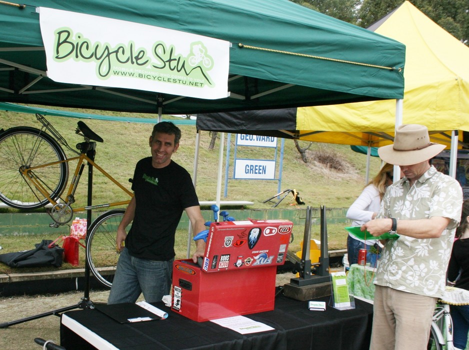 Bicycle Stu Pic 1 - Brisbane Pushies Galore Expo