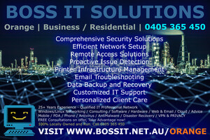 BOSS IT SOLUTIONS Pic 2 - Special Offer for SMB in Orange NSW Free Onsite Consultation on Offer