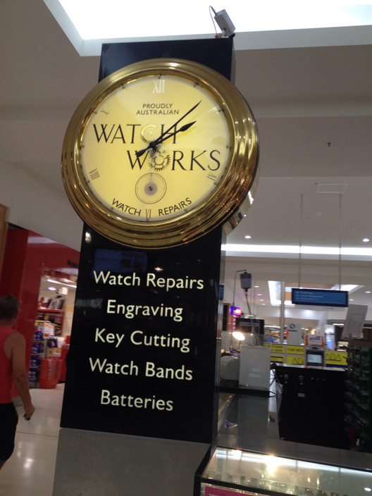 Watch Works Pic 1 - Watch Works kiosk Stocklands Burleigh