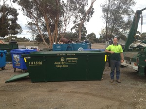 Jims Skip Bins (Torquay) Pic 4 - 6M3 SKIP BIN