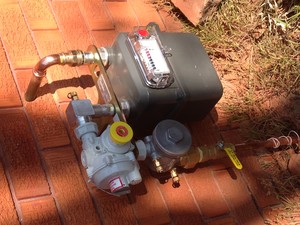 Gas Tech Plumbing Pic 2 - Natural gas meter