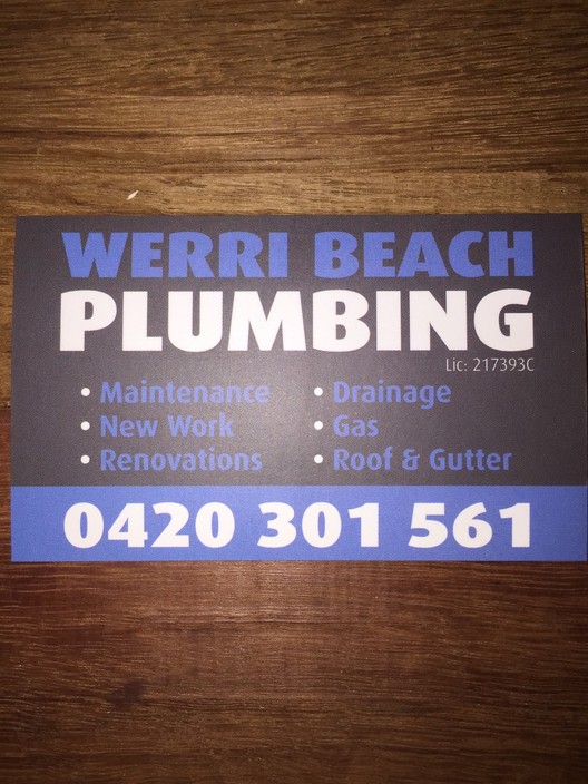 Werri Beach Plumbing Pic 1 - Werri Beach Plumbing