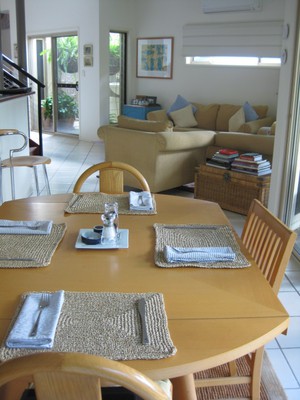 Home & Haven Interior Stylists Pic 4 - Informal dining area Brisbane Residence