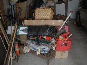 Trash Taxi Pic 4 - Garage cleanup Before