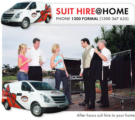 FormalWear Express Pic 1 - Suit Hire Brisbane