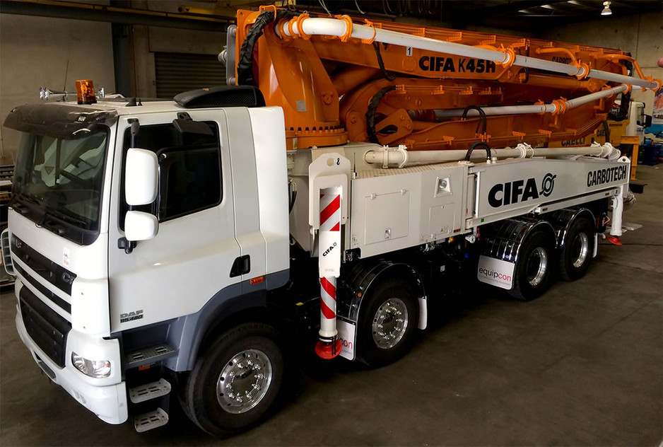 Equipcon Pty Ltd Pic 1 - CIFA carbotech concrete pump truck