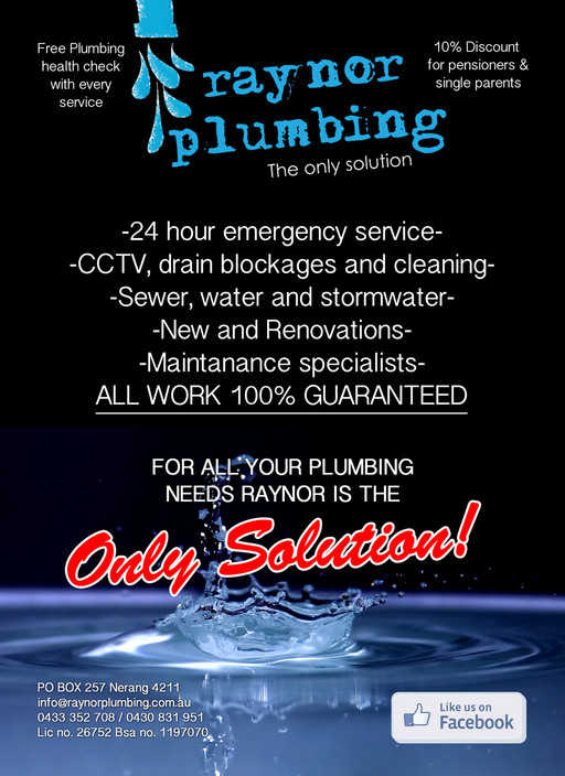 Raynor Plumbing Pty Ltd Pic 1