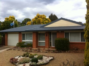 Prestige Roof Restorations Pic 4 - Cement roof after colour ironstone