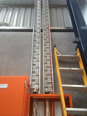 DNK Electrical Pic 5 - Blacktown Site switchboard before shot