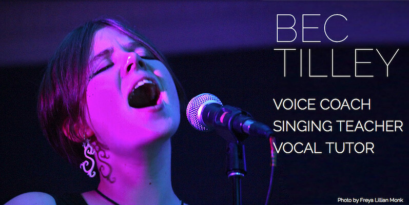 Bec Tilley Hobart Singing Teacher Pic 1