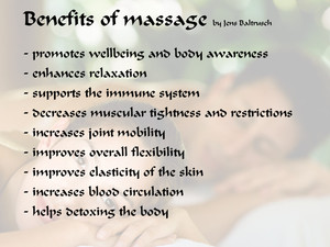 Shaun Hain Massage Therapy - Mobile Therapist Pic 3 - Benefits