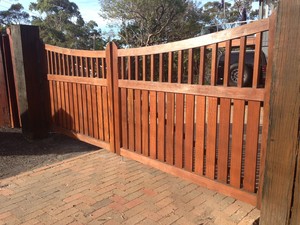 Woodmill Australia Pic 3 - Out door timber gates