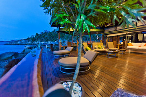 East Bedarra Island Retreat Pic 2 - East Bedarra Island Resort Deck View