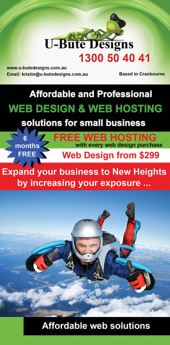 U-Bute Designs Pic 1 - Web Design from 299