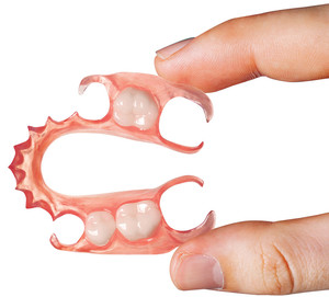 Brisbane Dental & Denture Clinic Pic 4 - Flexible partial denture NO WIRES