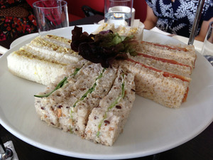 Stamford Grand North Ryde Pic 4 - Sandwiches bottom tier of high tea