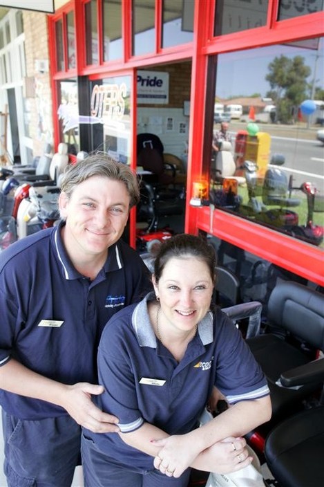 Scooters & Mobility Pic 1 - Your friendly owners Bryan and Shilo