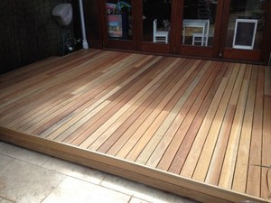 Timber Decking Alexandria: Fisher Building Pic 5