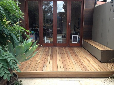 Timber Decking Alexandria: Fisher Building Pic 1