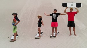 Beach Sand & Land Tours Pic 2 - Sand Boarding