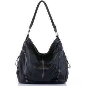 Sisterhood Handbags & Accessories Pic 5 - Black with White Stitching