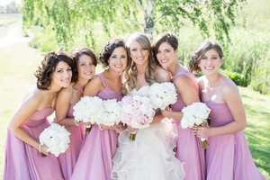 Ego Brows and Beauty Pic 5 - One of many beautiful bridal parties Hair by Rogue Regal and Makeup by Ego Brows and Beauty