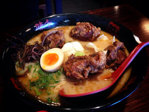 ajisen ramen Pic 3 - Tori Karaage Ramen