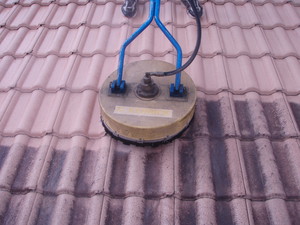 External Cleaners Pic 2 - cement tile roof cleaning