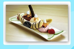 New Zealand Natural Ice Cream Cafe Mindarie Pic 4 - Banana Sundae